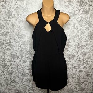 Charlotte Russe Black Lace Short Romper Size Medium